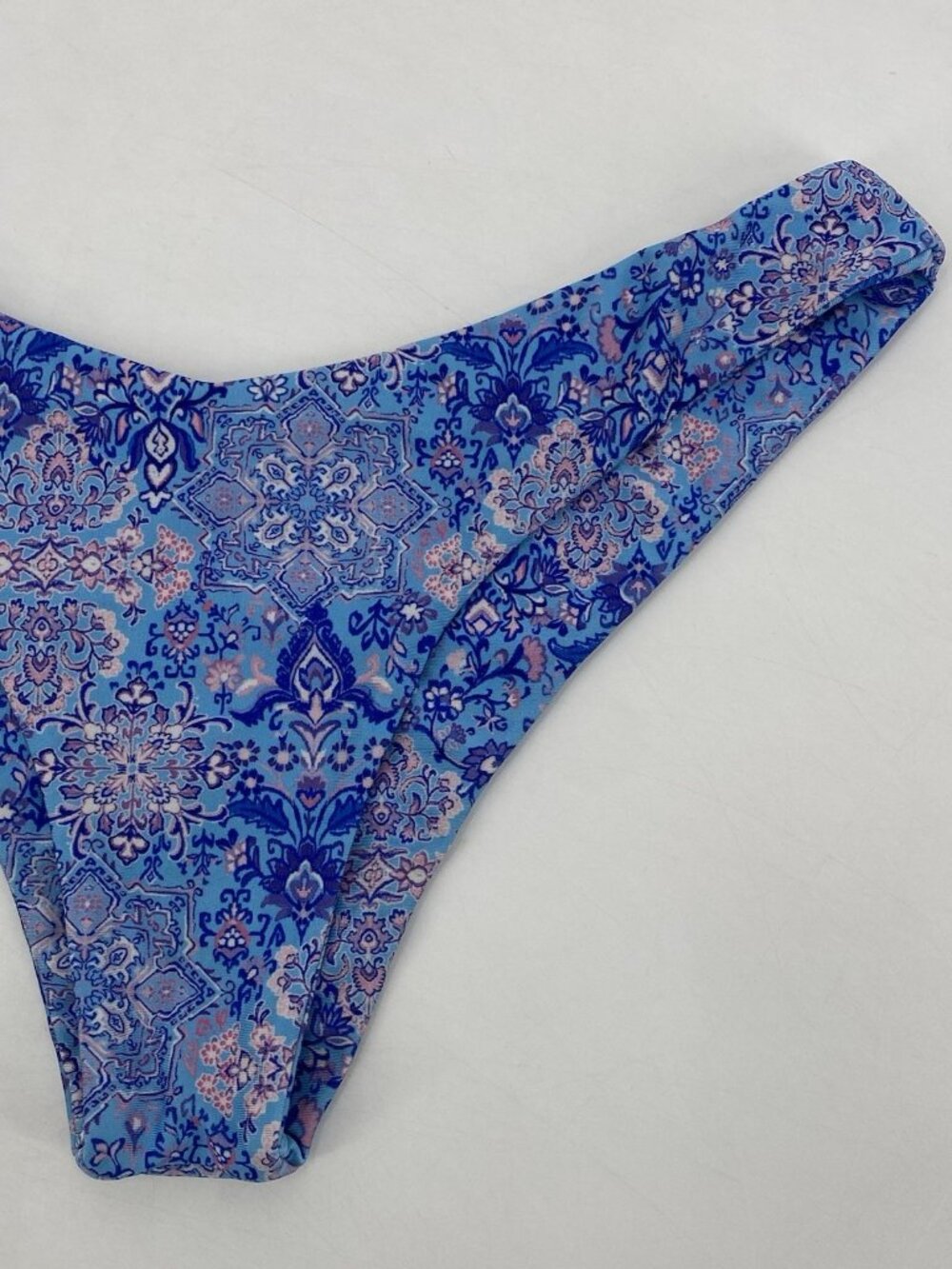 Kulani Kinis Women's XL Blue Floral Bikini Bottoms Cheeky - Picture 4 of 8